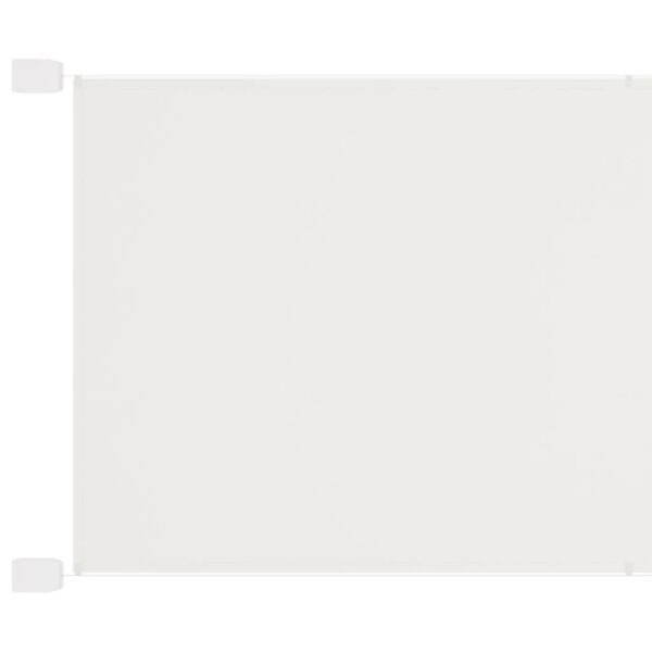 vidaXL Vertikali markizė, baltos spalvos, 140x420cm, oksfordo audinys