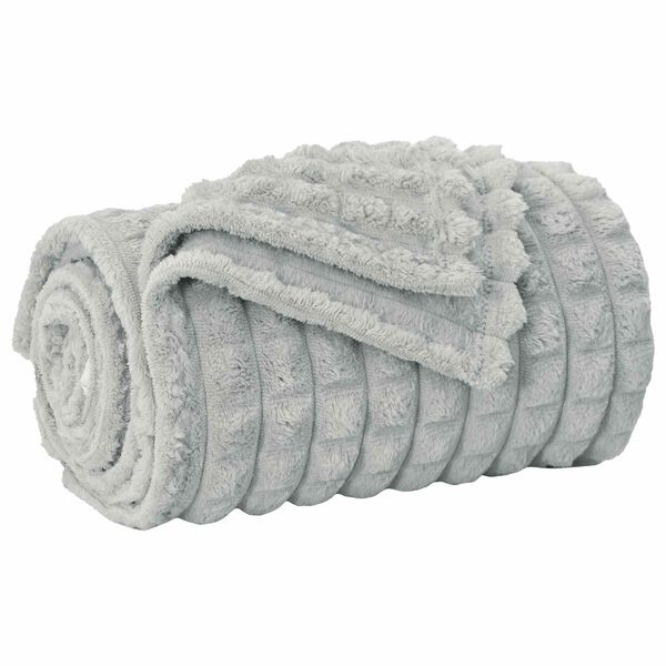 vidaXL Mesti antklodės 6 pcs Pilka 200 x 150 cm Flysas