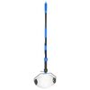 vidaXL Rie&scaron;utų rinktuvas, mėlynos spalvos, 127cm, plienas