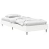vidaXL Lovos rėmas Balta 80 x 200 cm Apdirbta mediena