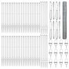 vidaXL Hexagonal Fence with Post 100 x 1,4 m Galvanizuotas plienas