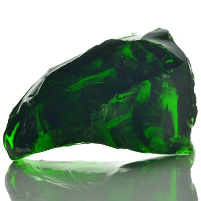 vidaXL Akmenys gabionui, stiklas, žalia spalva, 60-120 mm, 25 kg