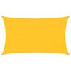 vidaXL Burė nuo saulės, geltonos spalvos, 5x8m, HDPE, 160g/m&sup2;