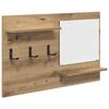 vidaXL Prikabinamas paltas Sieninis Amatininkų ąžuolas 90 x 10 x 50 cm