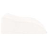 vidaXL Kojo pagalvė Balta 68 x 41 x 24 cm