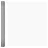 vidaXL Suvirinto vielos tvoros 5000 x 150 cm Sidabro