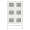 vidaXL Highboard White 68x39x123 cm Plienas