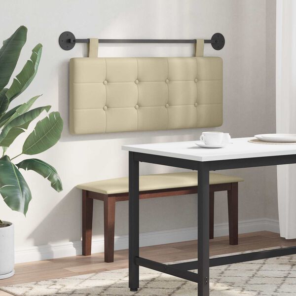 vidaXL Kabantysis galvūgalis Tvirtinamas prie sienos Dirbtinė oda