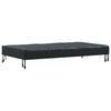 vidaXL Stalo uždengimas 152 x 92 x 15 cm audinys Stačiakampio Juoda