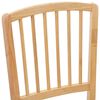 vidaXL Valgomojo kėdės 2 pcs Natūrali 50 x 52,5 x 91 cm