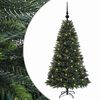 vidaXL Dirbtinė Kalėdų eglutė su burbulais 120 cm 150 LED &Scaron;ilta balta
