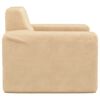 vidaXL Vaikiška sofa, kreminės spalvos, minkštas pliušas