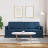 vidaXL Sofa Mėlyna 198 x 78 x 80 cm audinys