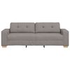 vidaXL Sofa Taupe 221 x 80 x 80 cm audinys
