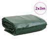 vidaXL Tentas, žalios spalvos, 2x3m, 650g/m&sup2;