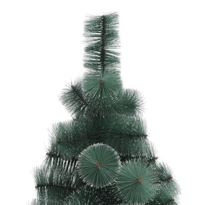 vidaXL Dirbtinė Kalėdų eglutė su stovu, žalios spalvos, 150cm, PET
