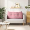 vidaXL Apsaugos Pagalvė Rožinė 120 x 24 x 50 cm Aksomas