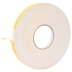 vidaXL Savigautinė putų juosta Balta 10mm x 10m CR putplastis