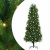 vidaXL Kalėdų eglutė su 300 LED s stovu Žalia 240 cm PE