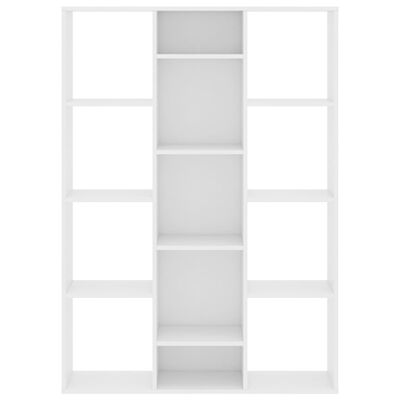 vidaXL Kambario pertvara/spintelė knygoms, balta, 100x24x140cm, MDP