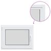 vidaXL Bendras lango vidinis atspalvis baltas RISOR 80 x 55 cm