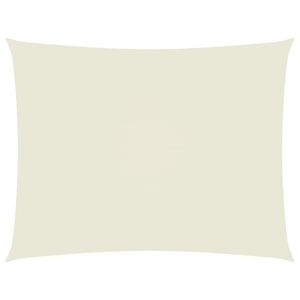 vidaXL Uždanga nuo saulės, kreminė, 2,5x4m, oksfordo audinys