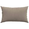 vidaXL Sofa Pagalvės 2 pcs Taupe 50 x 30 cm audinys