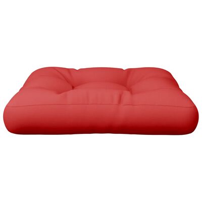 vidaXL Paletės pagalvėlė, raudonos spalvos, audinys