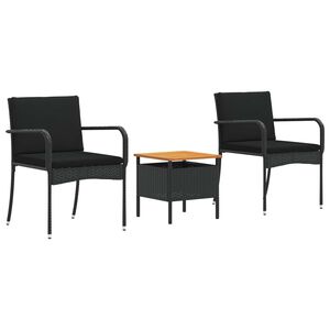 vidaXL Sodo komplektas su pagalve plienas