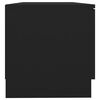 vidaXL Televizoriaus spintelės, 2vnt., juodos, 80x35x36,5cm, mediena