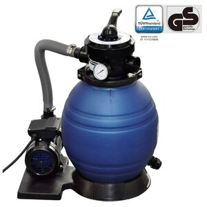 vidaXL Smėlio filtras su siurbliu, 400W, 11000 l/val