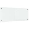 vidaXL Virtuvės užpakalinė plok&scaron;tė Skaidrus 100 x 40 cm