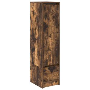 vidaXL Komoda, dūminio ąžuolo spalvos 29,5x34x119,5cm apdirbta mediena