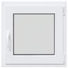 Požeminio lango RISOR Baltas 60 x 60 cm PVC ir stiklas
