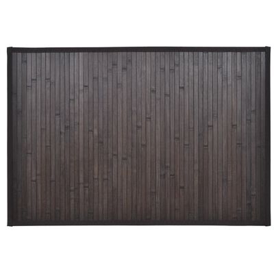 vidaXL Vonios kilimėliai, 4vnt., tamsiai rudi, 40x50cm, bambukas