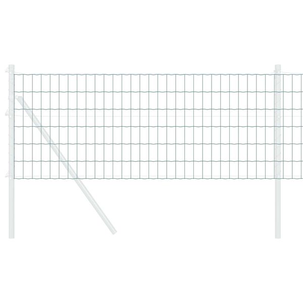 vidaXL Euro tvora Žalia 0,6 x 25 m PVC padengta geležis