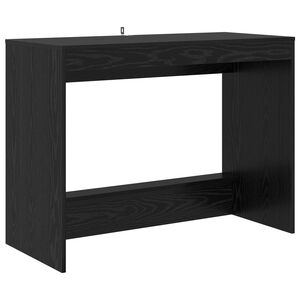 vidaXL Lovos stalas Juodojo ąžuolo Apdirbta mediena 100 x 45 x 75 cm