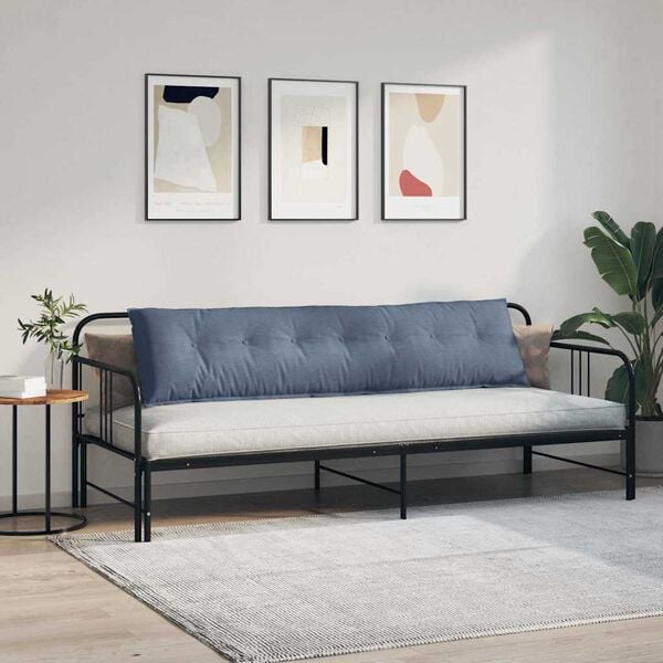 vidaXL Apsaugos Pagalvė Mėlyna 200 x 50 cm Kordūrinis audinys