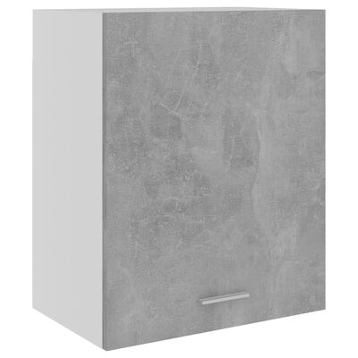 vidaXL Pakabinama spintelė, betono pilkos spalvos, 50x31x60cm, MDP