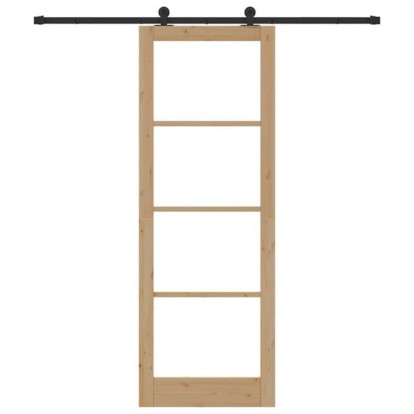 vidaXL Slankios durys ORKDAL Natūrali 83 x 232 cm