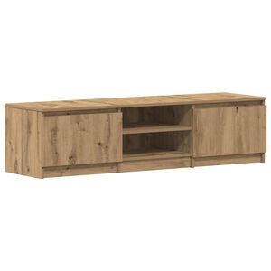 vidaXL TV spintelė, ąžuolo spalvos, 140x40x36 cm, inžinerinė mediena