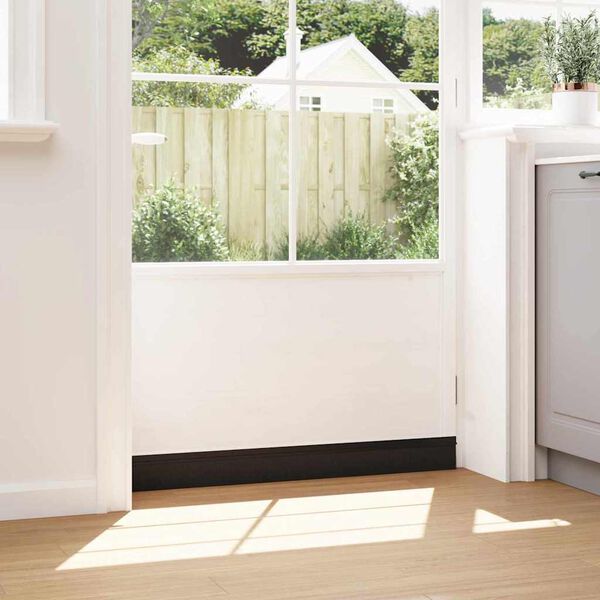 vidaXL Savarankiškai klijuojami durų šepetėlių sandarikliai 2 pcs