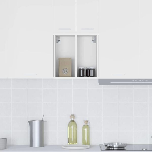 vidaXL Pakabinama spintelė Balta 40 x 29,5 x 40 cm Apdirbta mediena