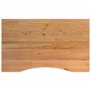 vidaXL Darbastalis, šviesiai rudas, 100x60x81,5cm, ąžuolo masyvas