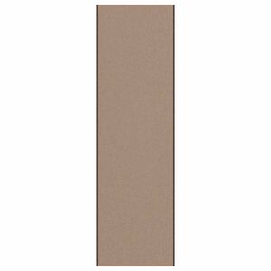 vidaXL Durų kilimėlis Bežinė ir juoda 120 x 400 cm 100% poliamidas
