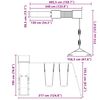 vidaXL Lauko žaidimų aik&scaron;telės komplektas, pu&scaron;ies medienos masyvas