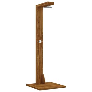 vidaXL Lauko du&scaron;as 210,5 cm Natūrali