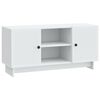 vidaXL Televizoriaus spintelė 102 x 34,5 x 50 cm Balta