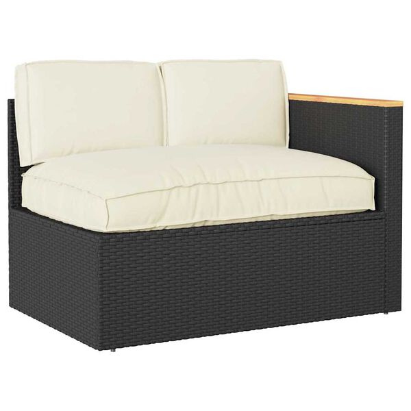 vidaXL Pagalvių komplektas 3 pcs Kreminė Oksfordo audinys