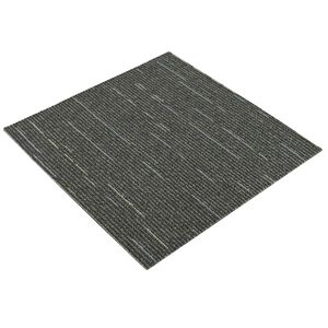 vidaXL Kilimų plytelė Dryžuota &scaron;viesiai žalia 50 x 50 cm 4 vnt.